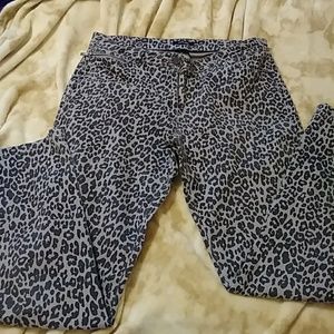 Rafaella leopard print jeans